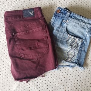 American eagle shorts size 6